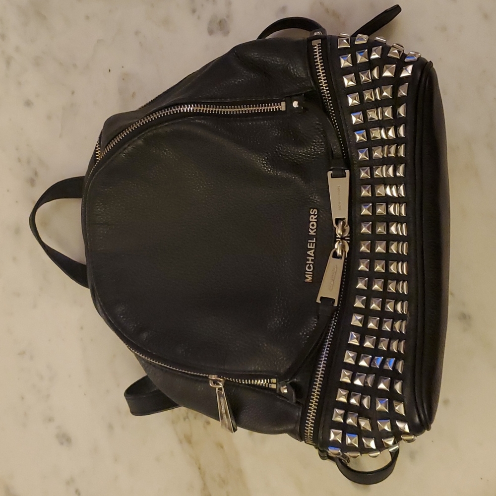 Michael kors medium size studded backpack